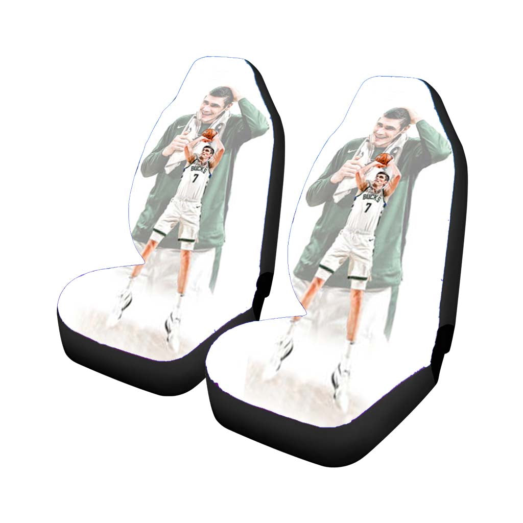 milwaukee bucks ersan ilyasova Car Seat Covers
