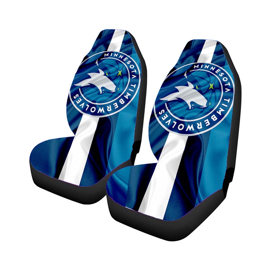 minnesota timberwolves art Car Seat Covers