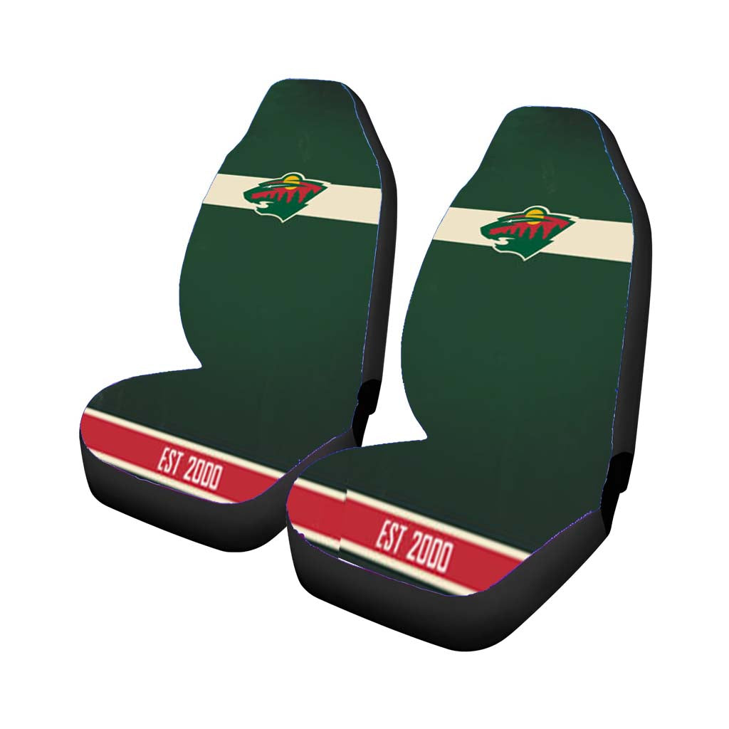minnesota wild est 2000 Car Seat Covers