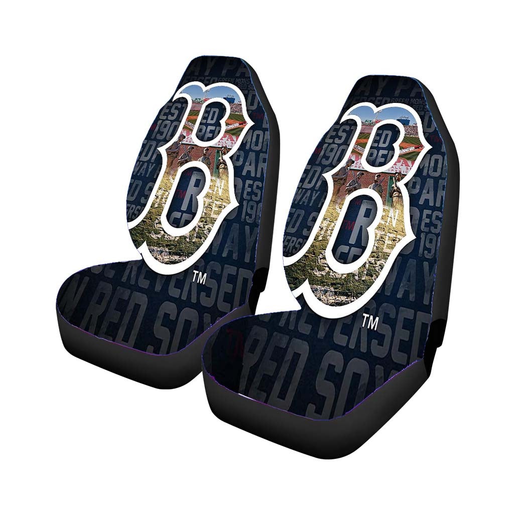 mlb boston red Car Seat Covers
