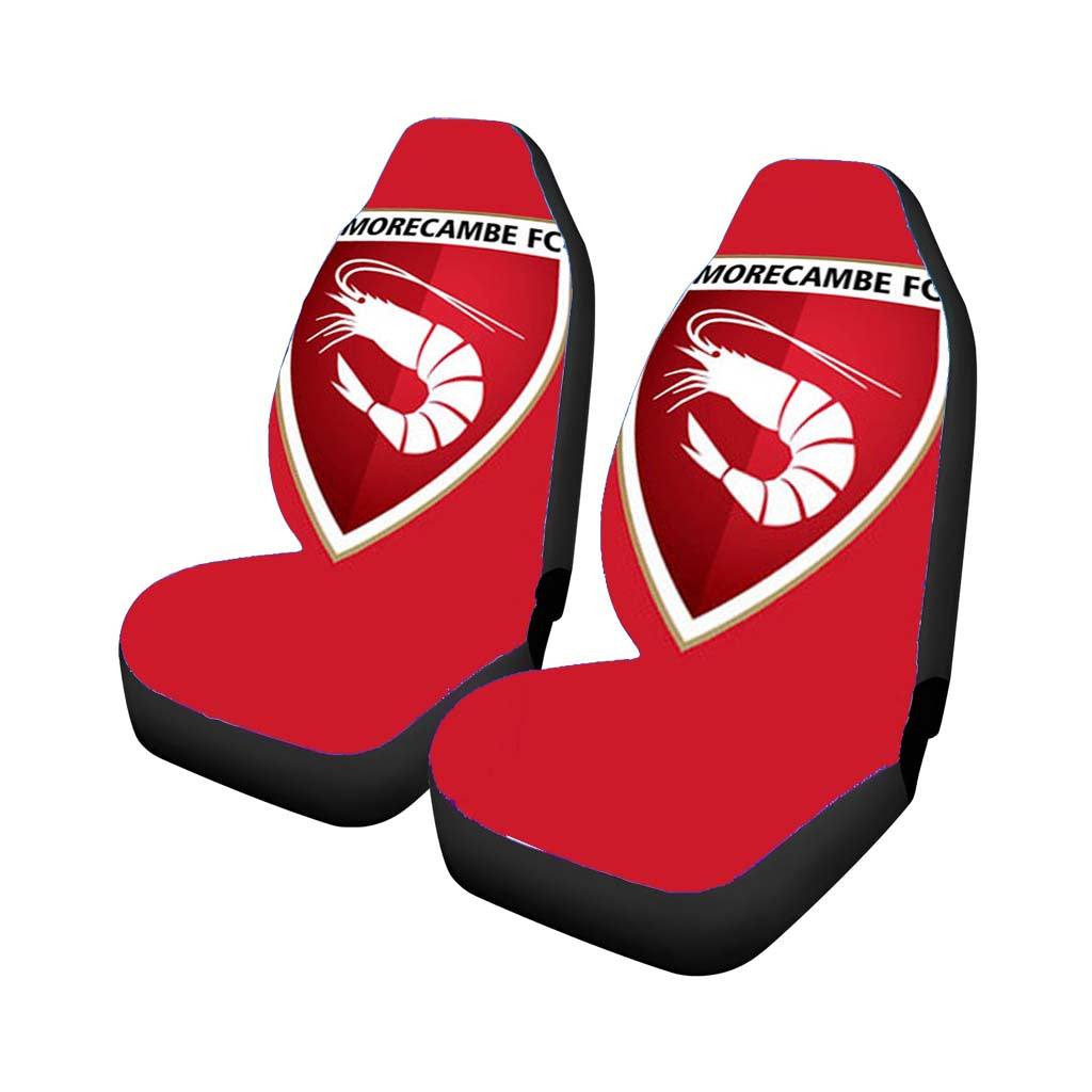 Morecambe Fc Logo Red Car Seat Covers