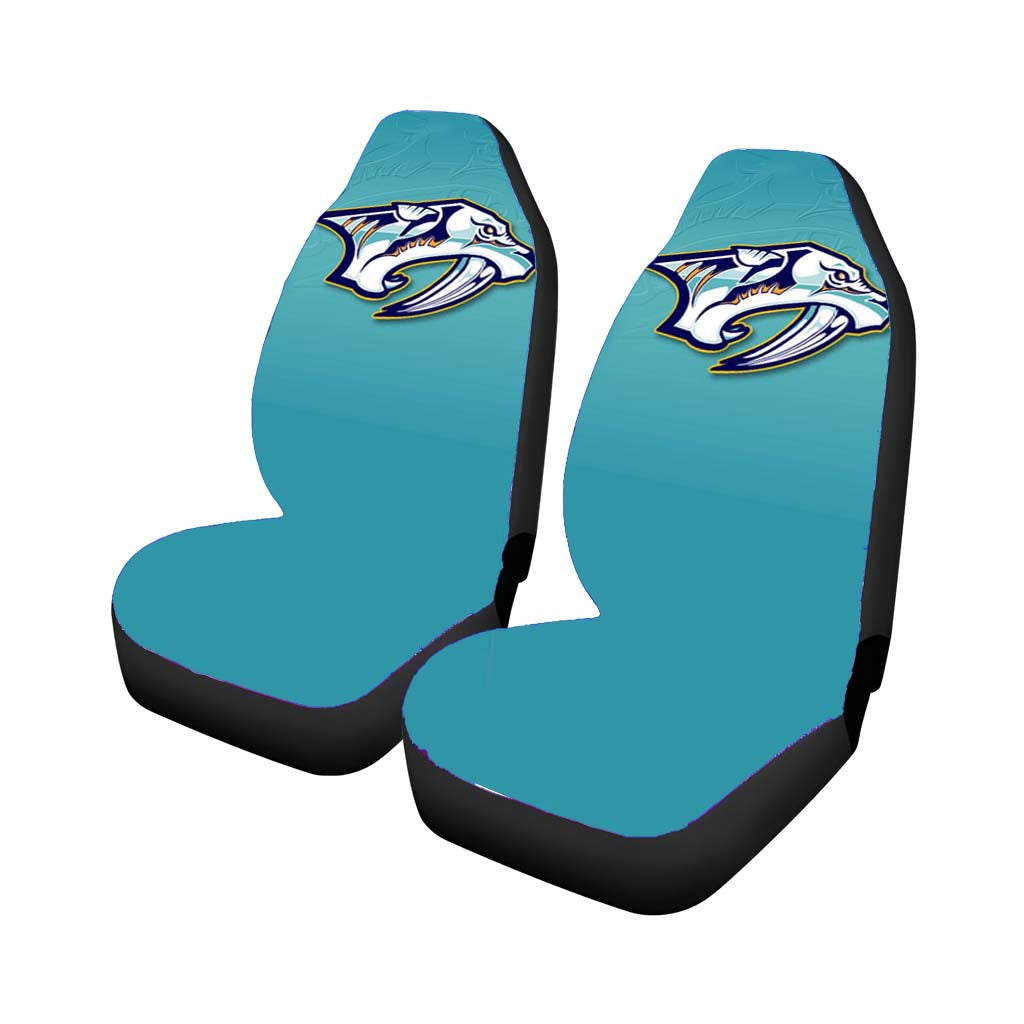 Nashville Predators Logo Car Seat Covers