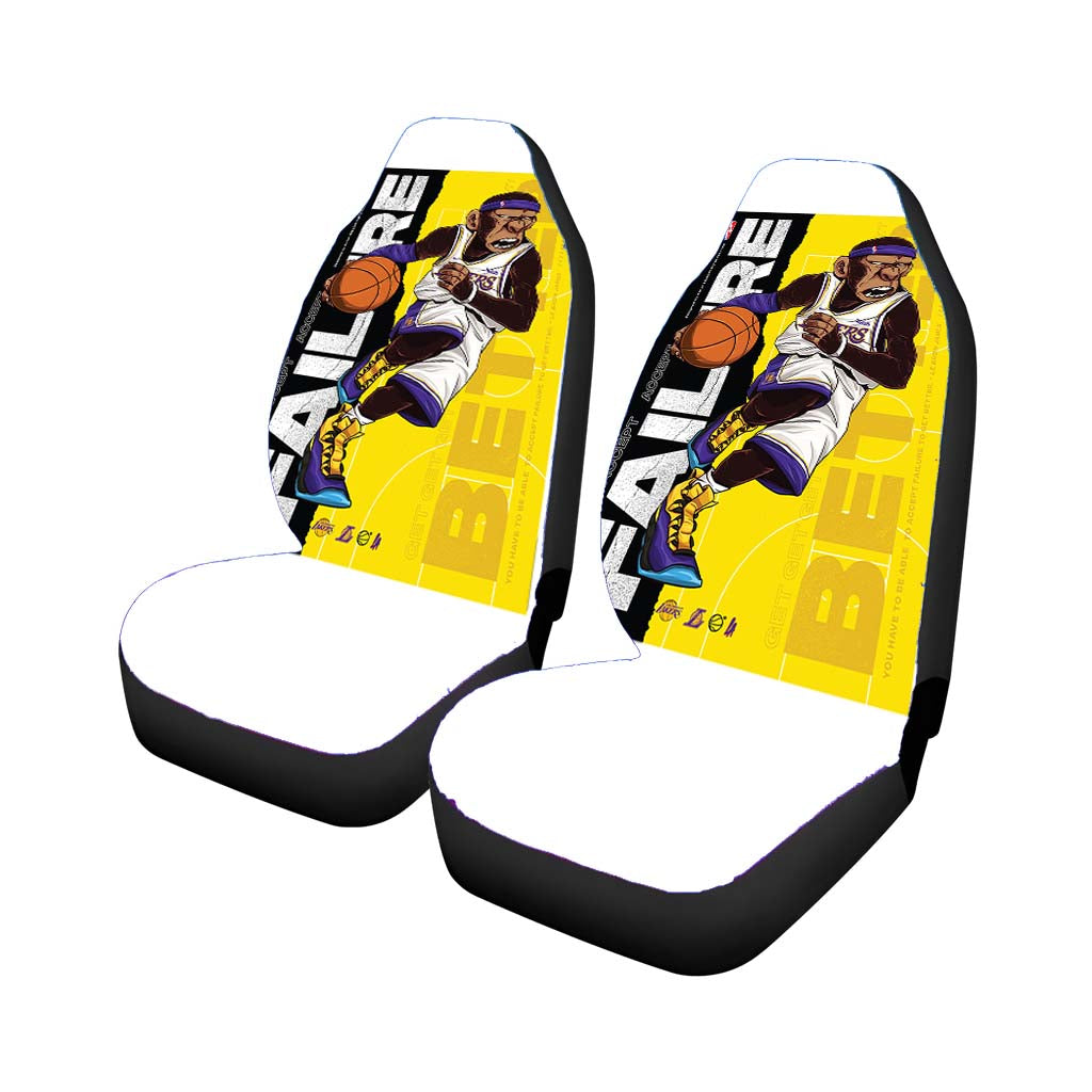 nba monkeys basket Car Seat Covers