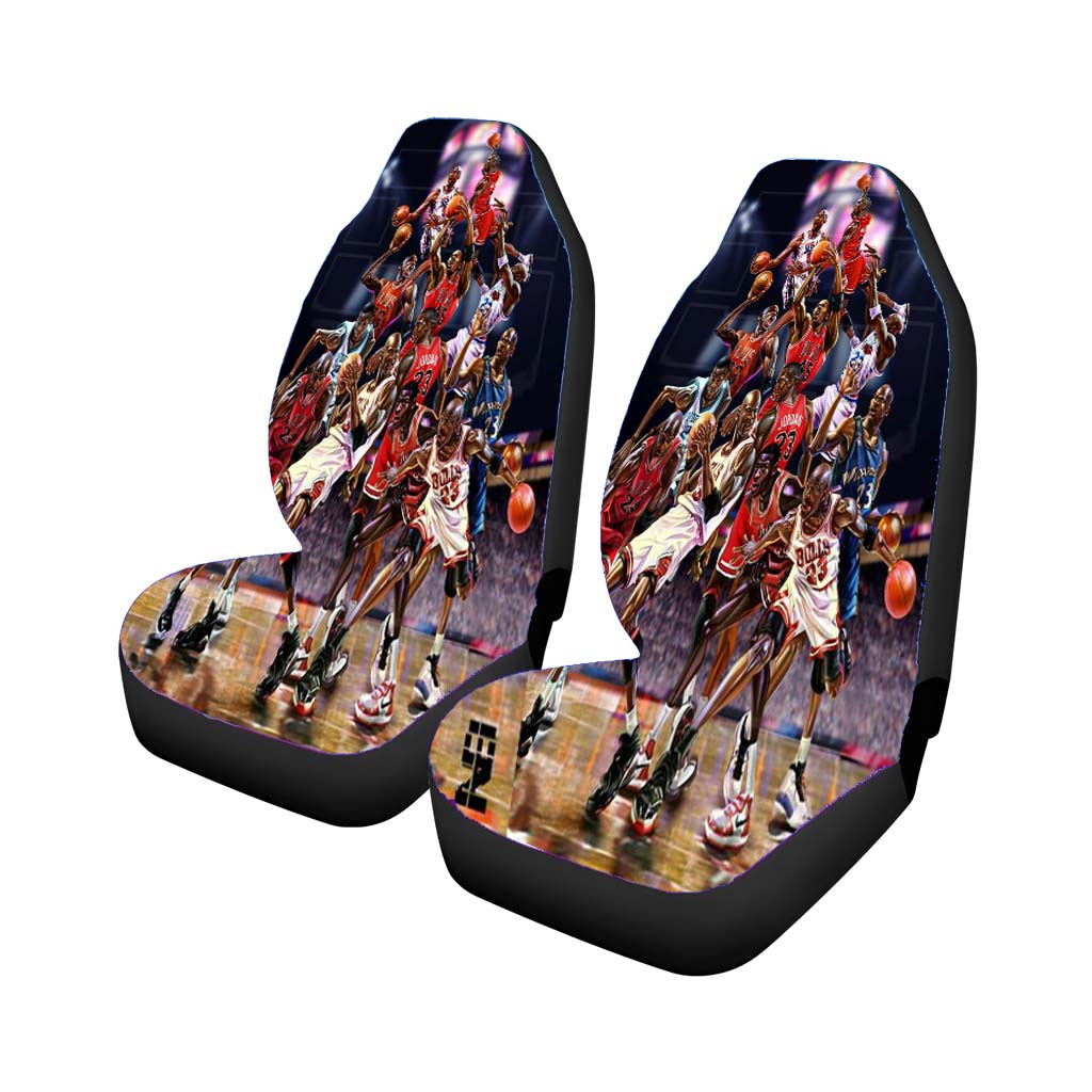 nba star best basket ball Car Seat Covers