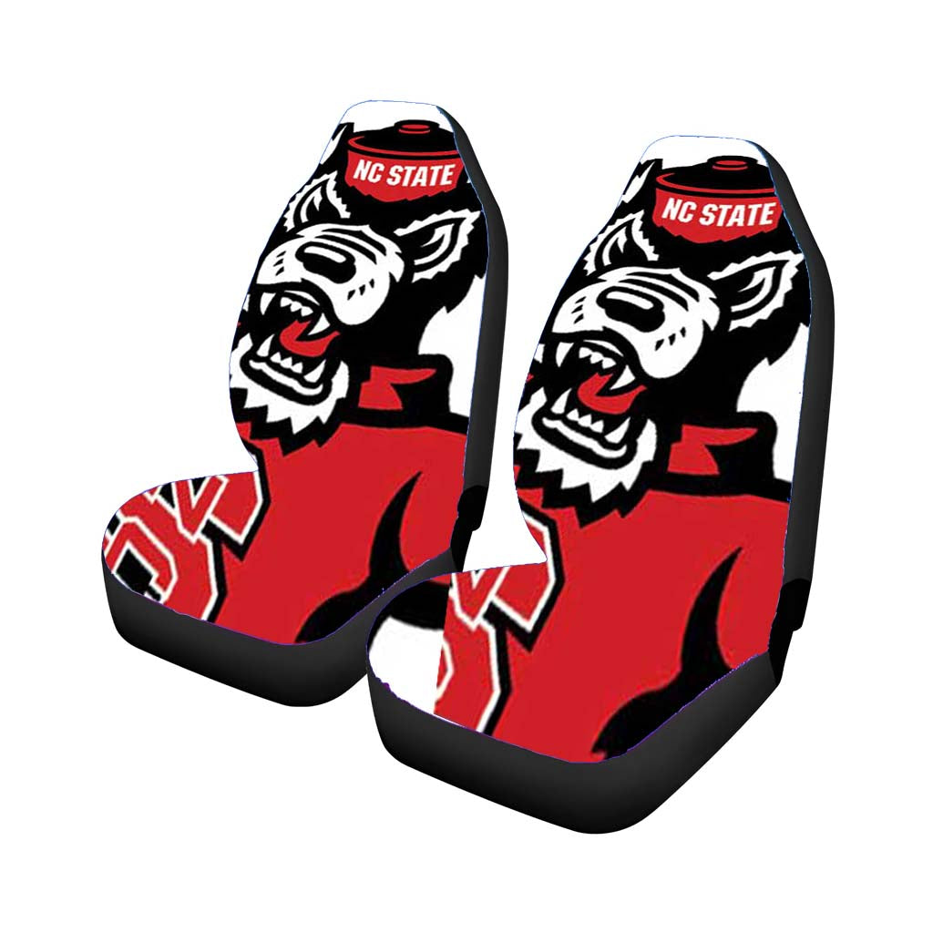 nc state wolf logo Car Seat Covers