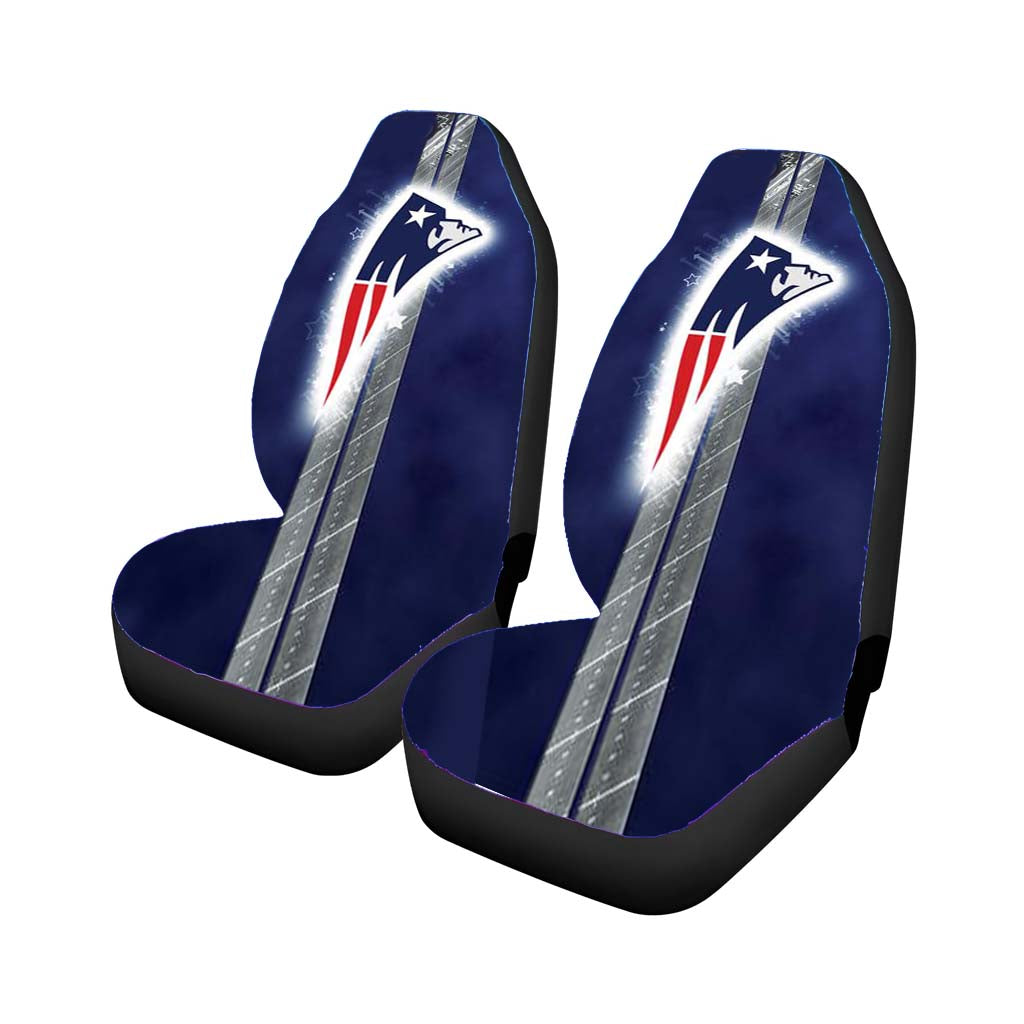 new england patriots art Car Seat Covers
