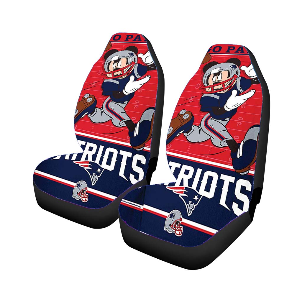 new england patriots disney mickey mouse Car Seat Covers
