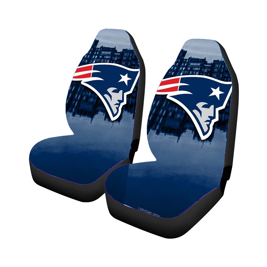 new england patriots emblem Car Seat Covers