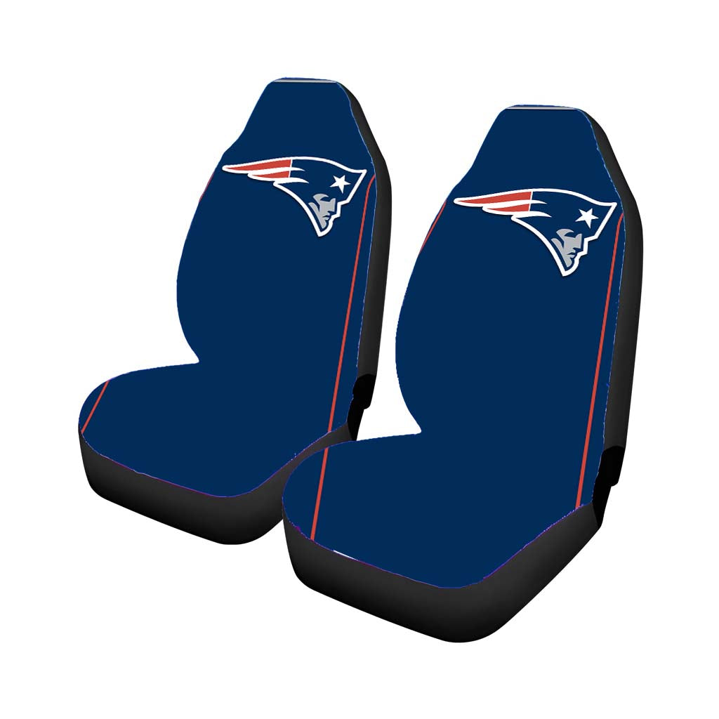 new england patriots jersey blue Car Seat Covers