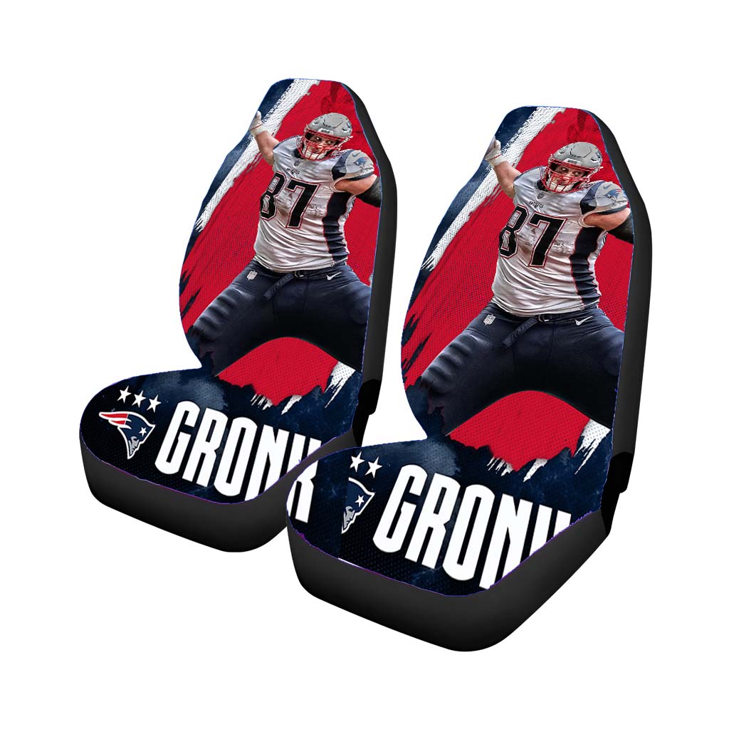 new england patriots rob gronkowski Car Seat Covers