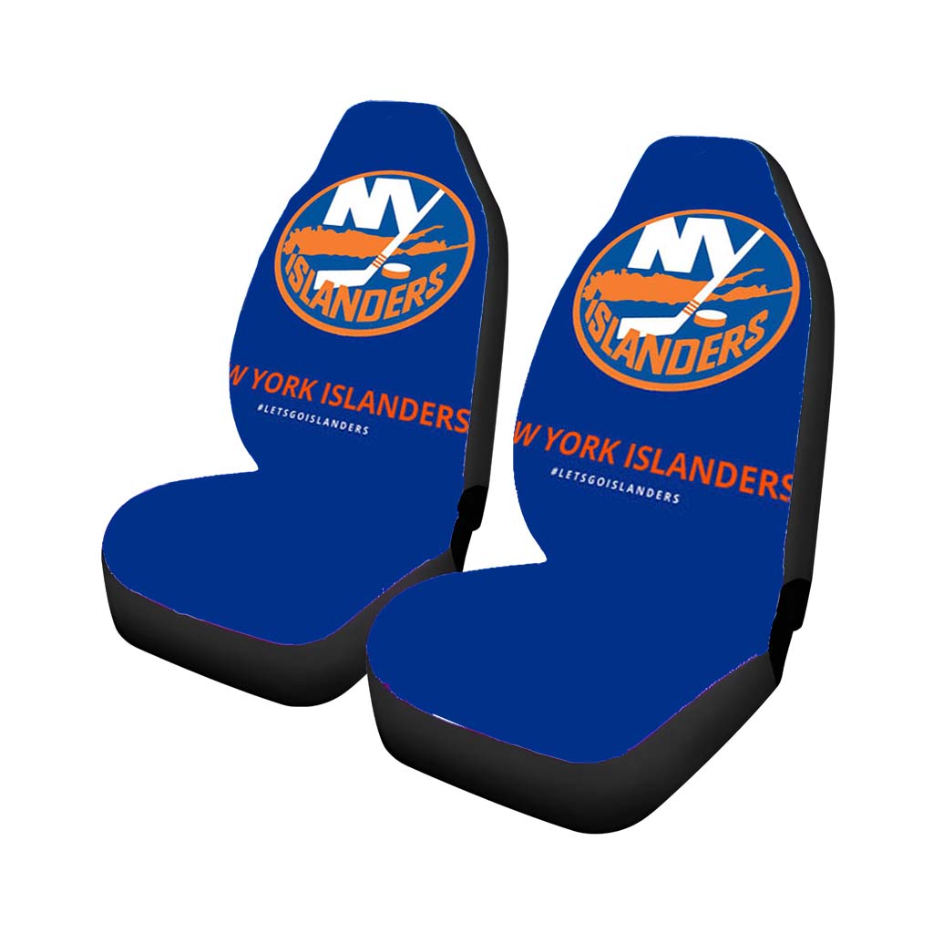 new york islanders lets go Car Seat Covers