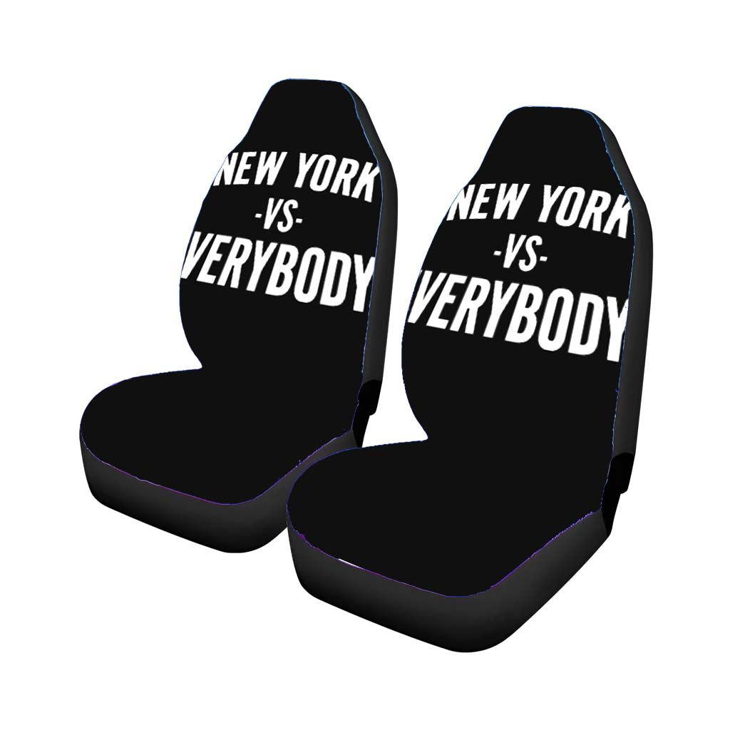 new york vs. everybody Car Seat Covers