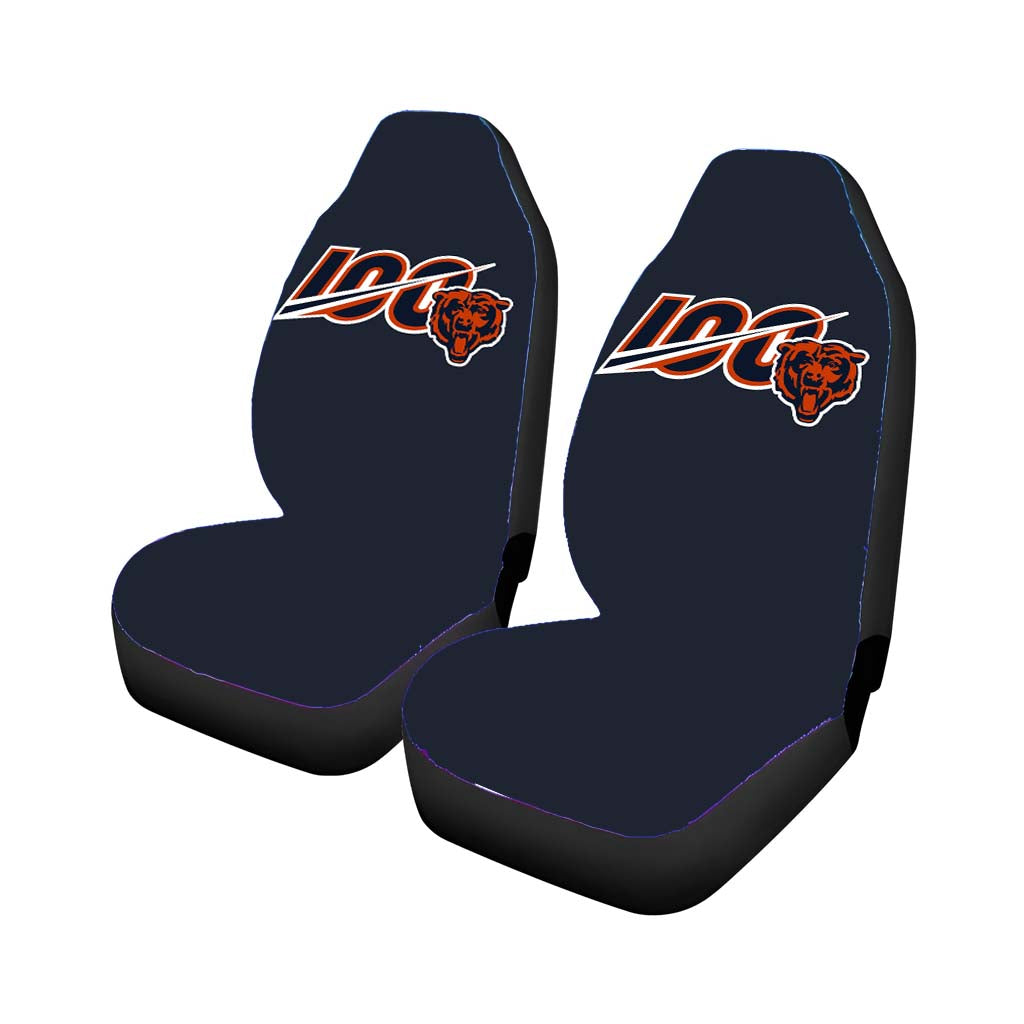 nfl 100th chicago bears wallpapers Car Seat Covers
