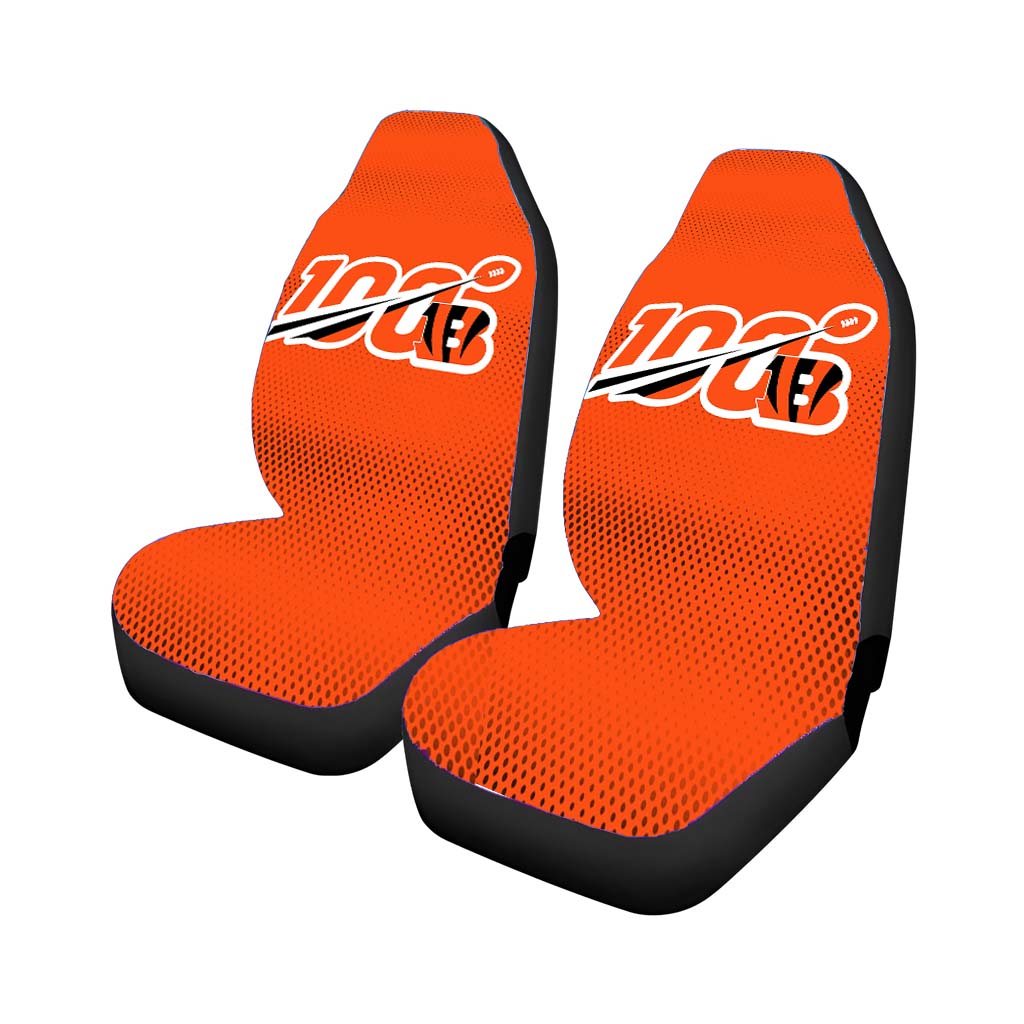 nfl 100th cincinnati bengals Car Seat Covers