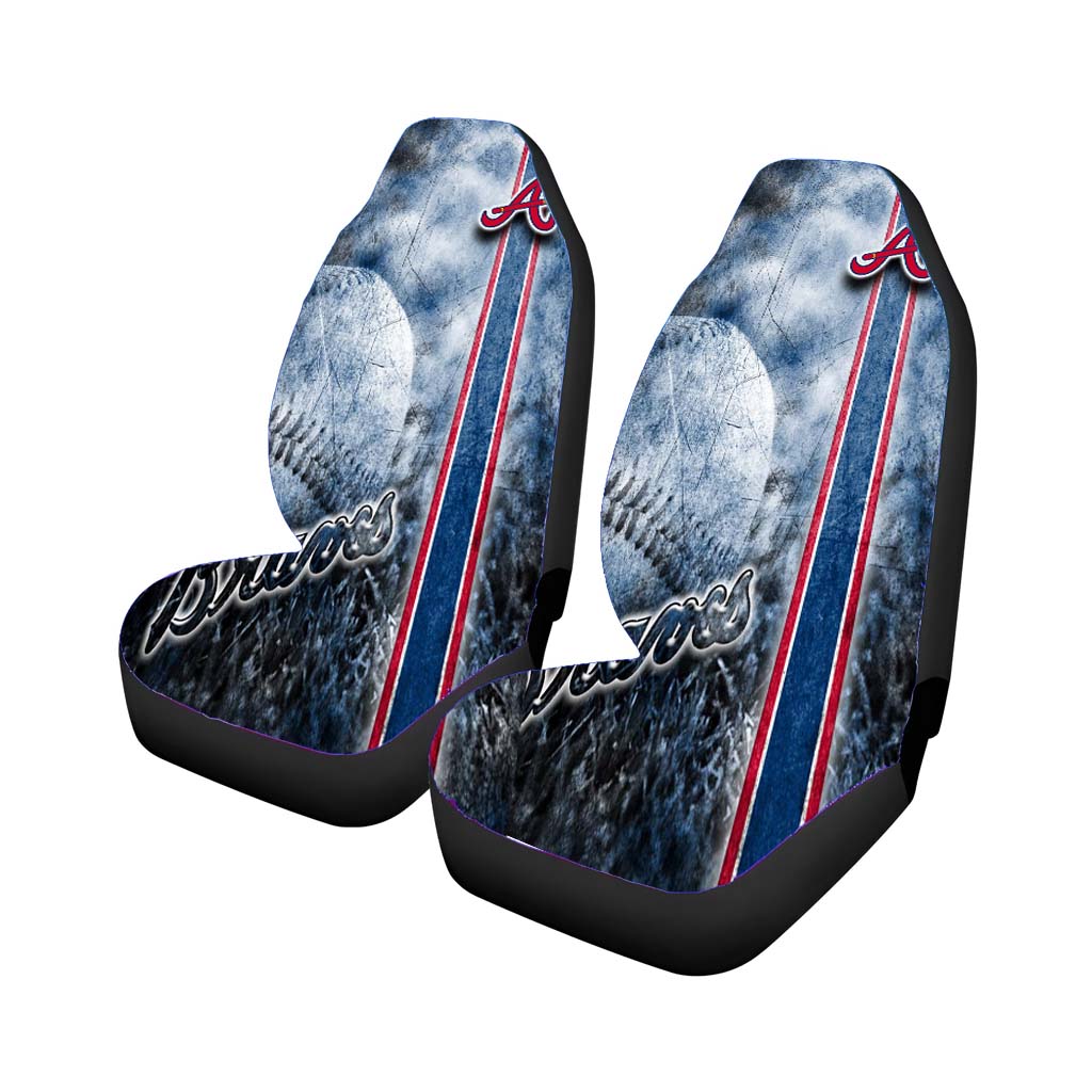 nfl atlanta braves wallpaper Car Seat Covers