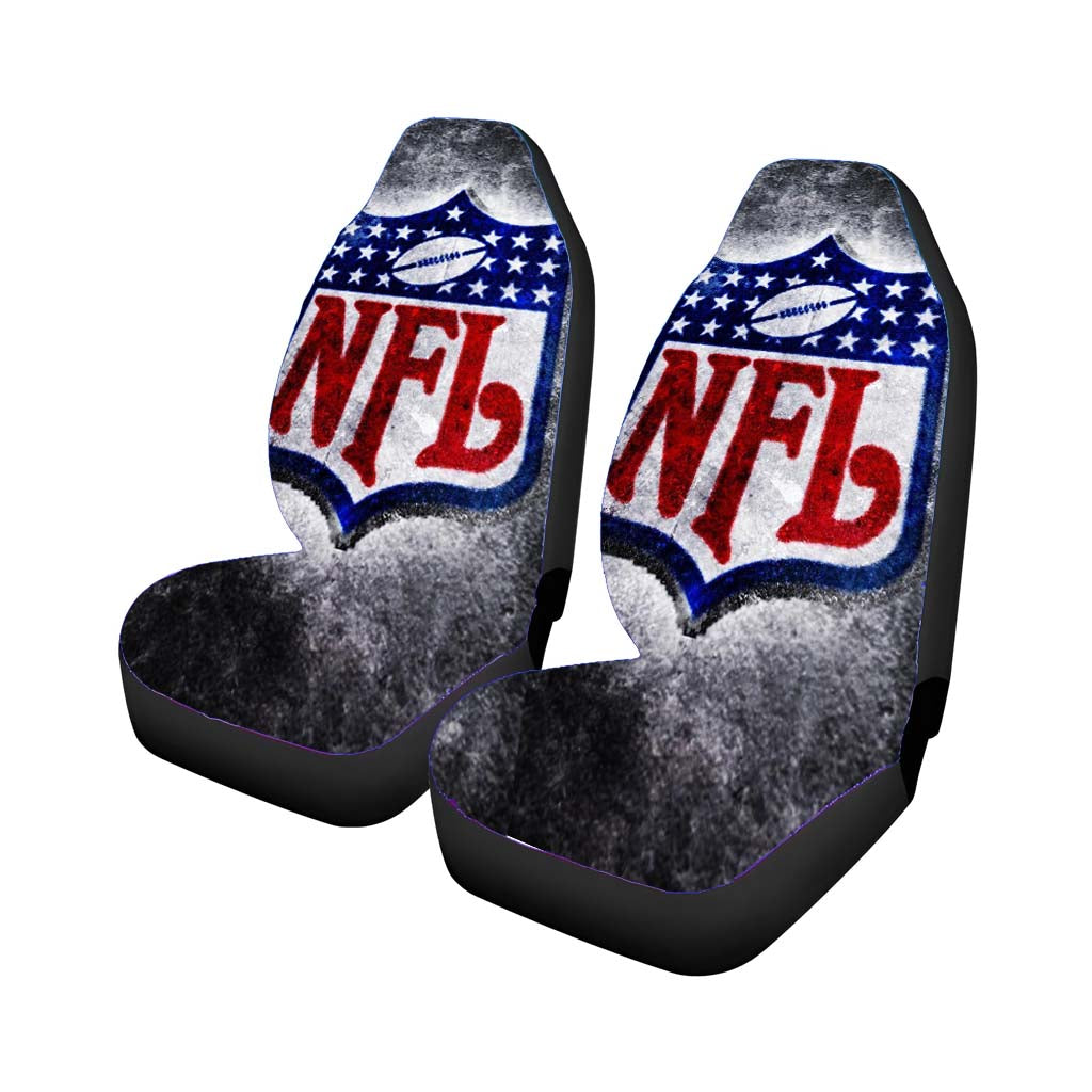 nfl logo grunge backg Car Seat Covers