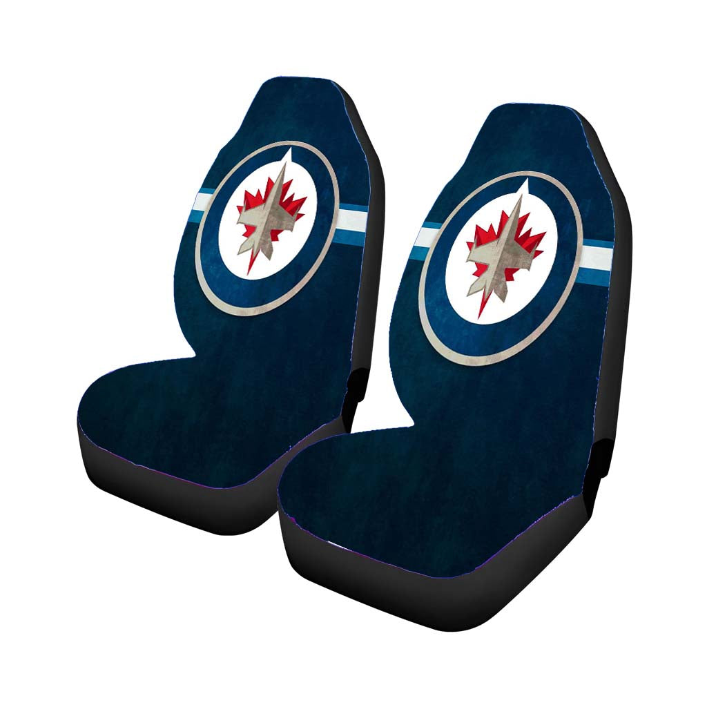 nhl new winnipeg jets sport logo Car Seat Covers
