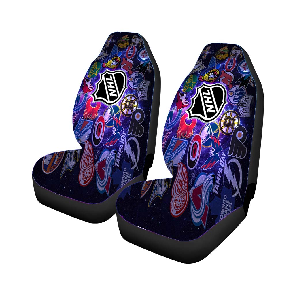 nhl teams collage wallpaper Car Seat Covers