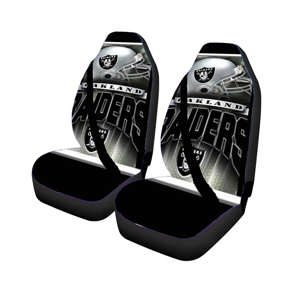 oakland raiders banner Car Seat Covers
