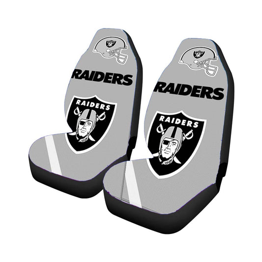 Oakland Raiders Wallpaper Car Seat Covers