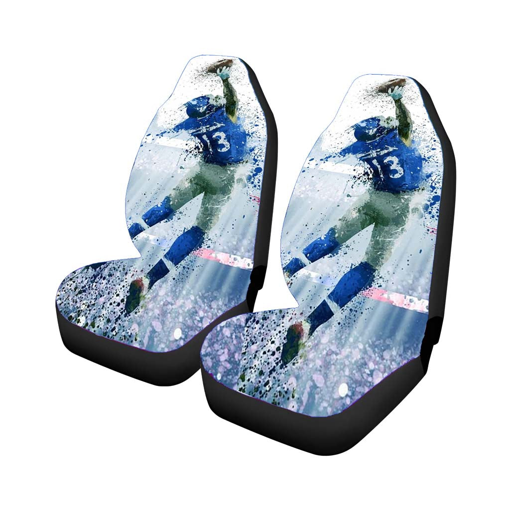 odell beckham jr splatter art color Car Seat Covers