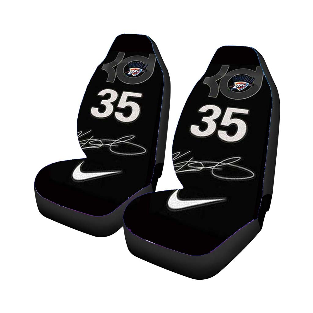 okc thunder kevin durant signature Car Seat Covers