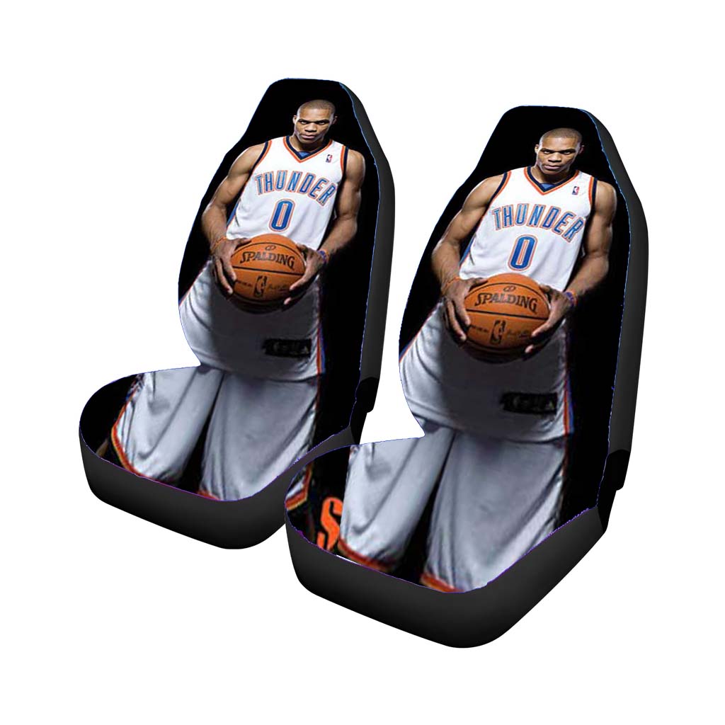 okc thunder russell westbrook Car Seat Covers