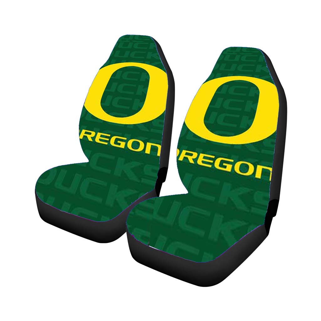 oregon ducks repeat Car Seat Covers