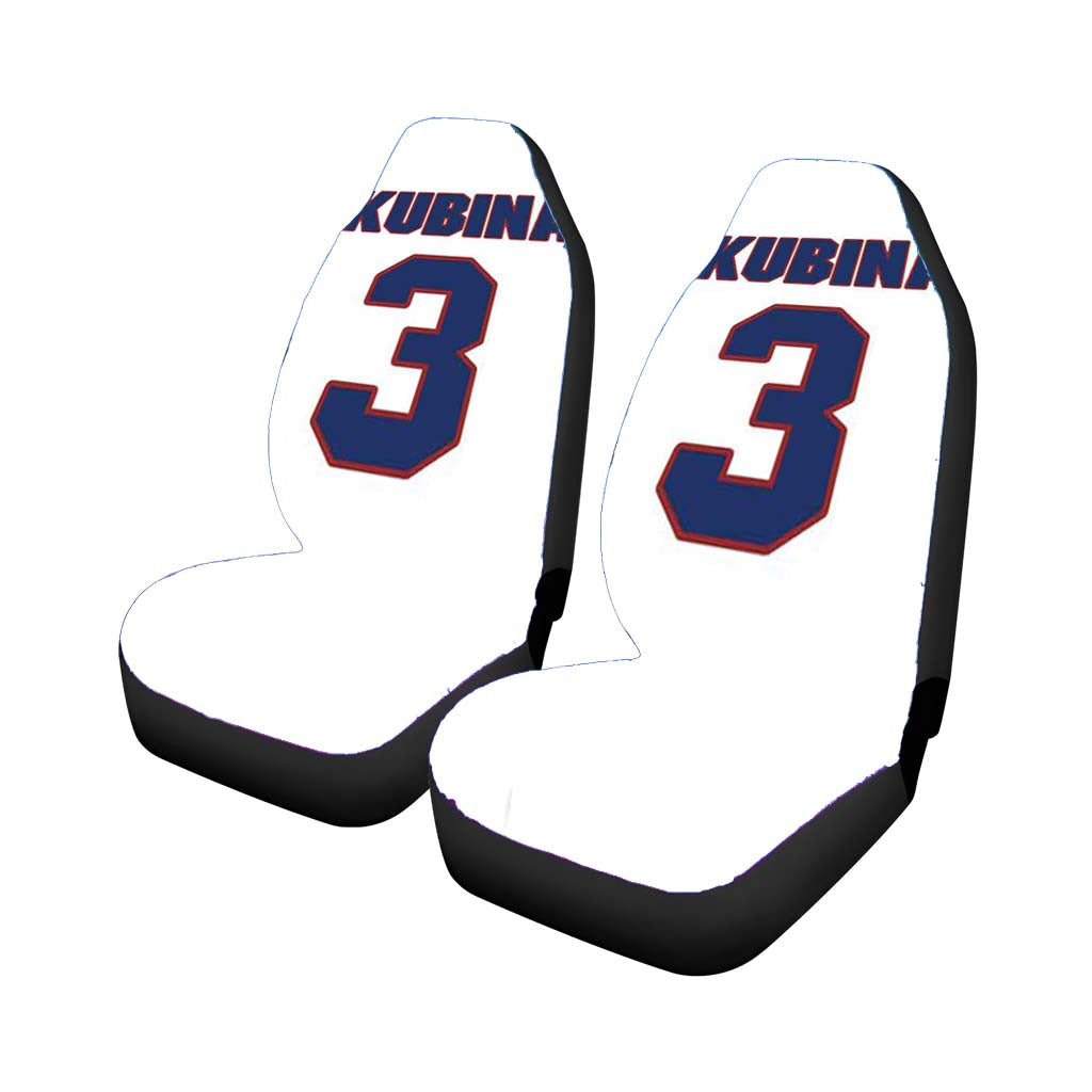 pavel kubina national hockey Car Seat Covers