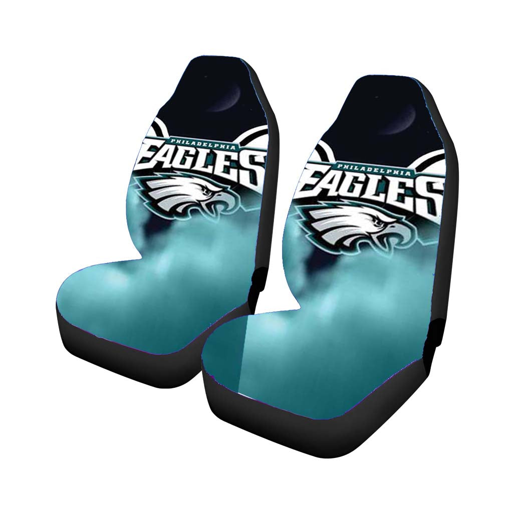philly eagles logo clouds Car Seat Covers