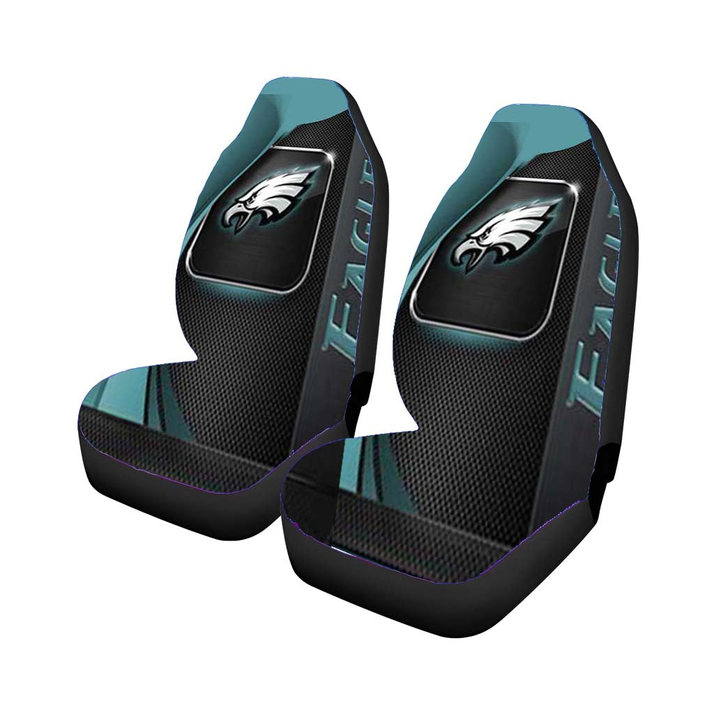 philly eagles mesh swirl Car Seat Covers