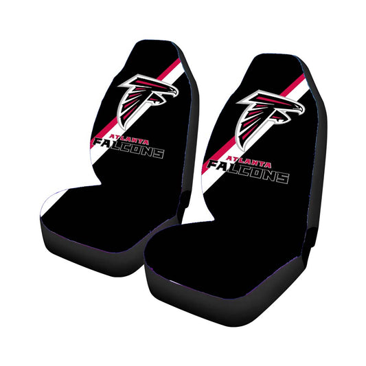 Red White Line Atlanta Falcons Car Seat Covers
