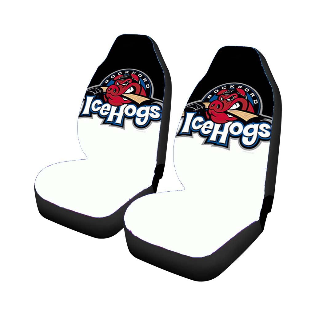 rockford ice hogs Car Seat Covers
