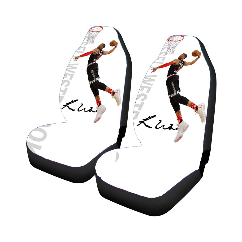 russell westbrook signature houston slam dunk Car Seat Covers