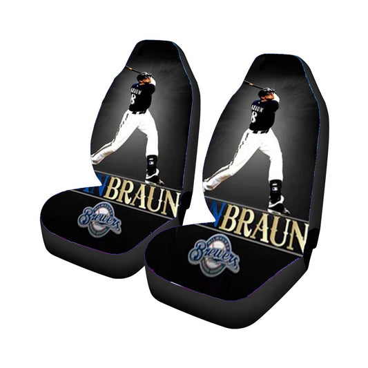 Ryan Braun Milwaukee Brwers Car Seat Covers