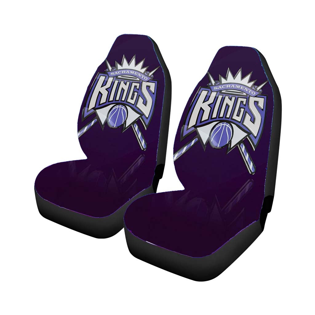 sacramento kings team logo Car Seat Covers
