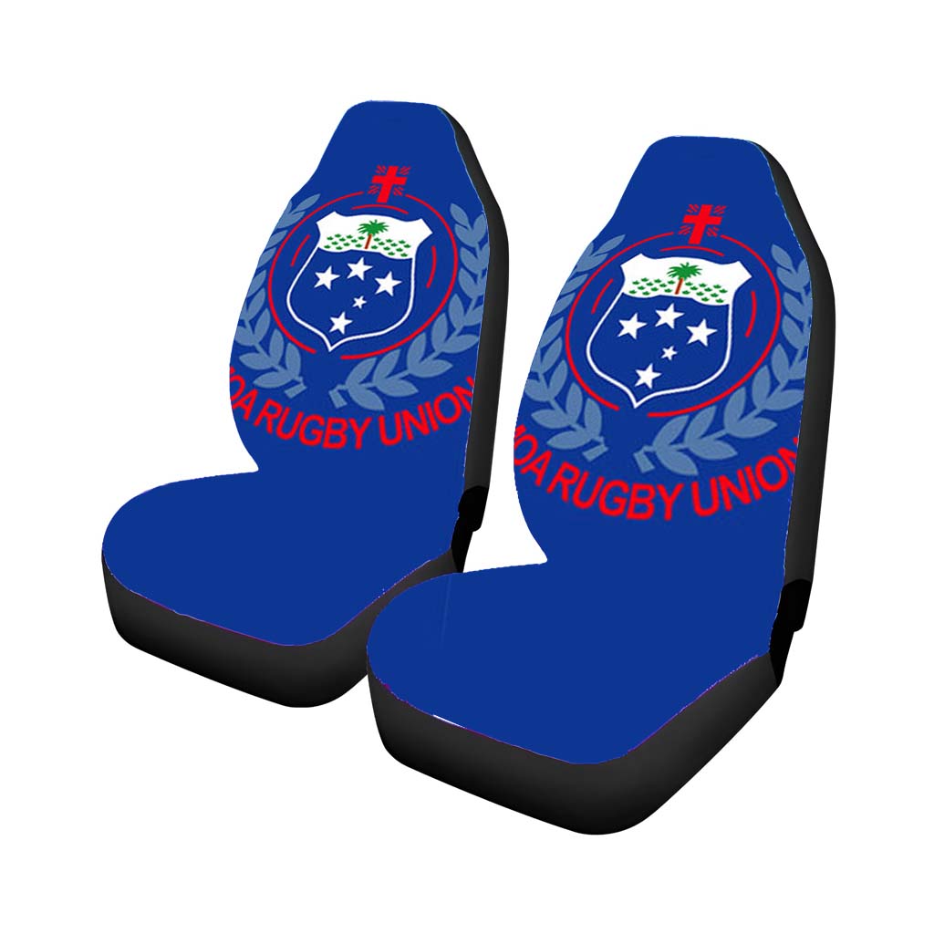 samoa rugby union logo blue Car Seat Covers