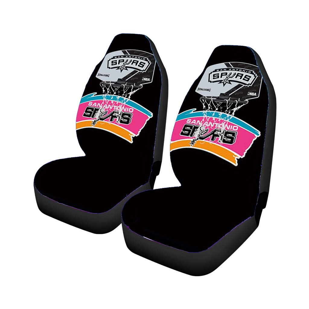 san antonio spurs 2 Car Seat Covers