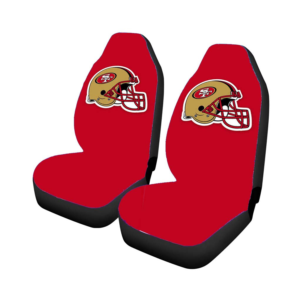 san francisco 49ers helm Car Seat Covers