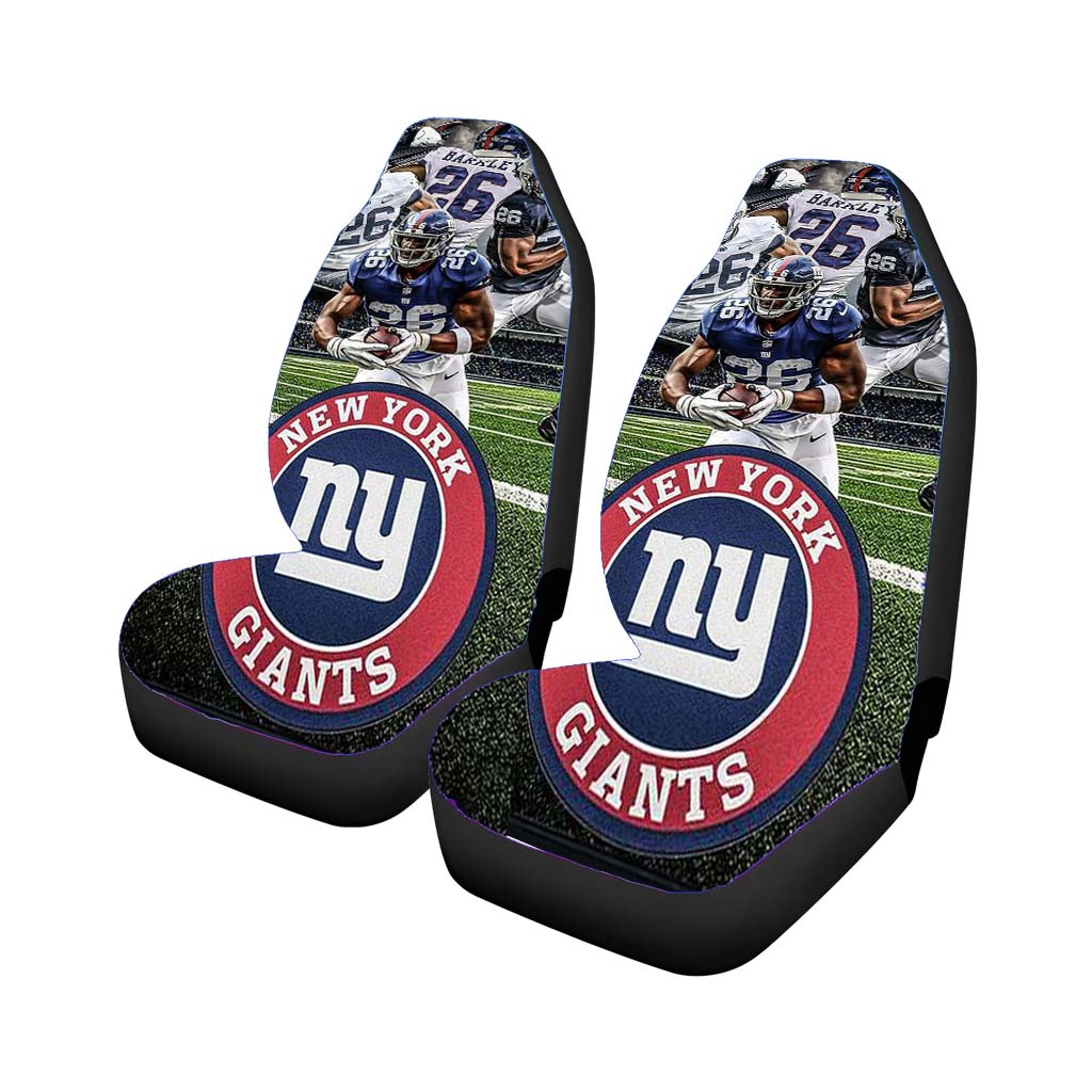 saquon barkley new york giants ny Car Seat Covers