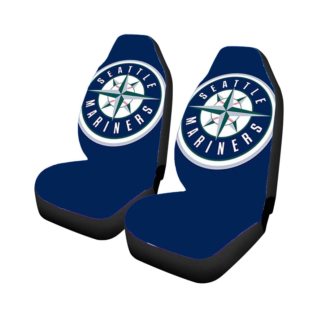 seattle mariners baseball logo blue Car Seat Covers