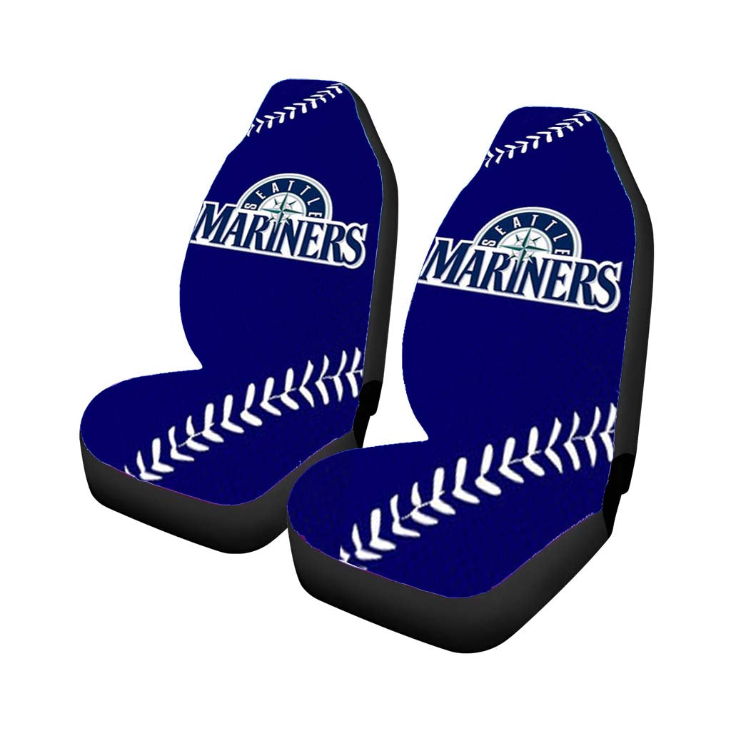 seattle mariners logo sign Car Seat Covers