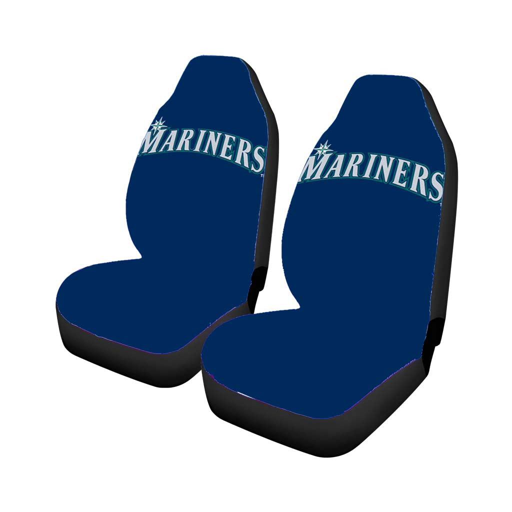 seattle mariners text Car Seat Covers