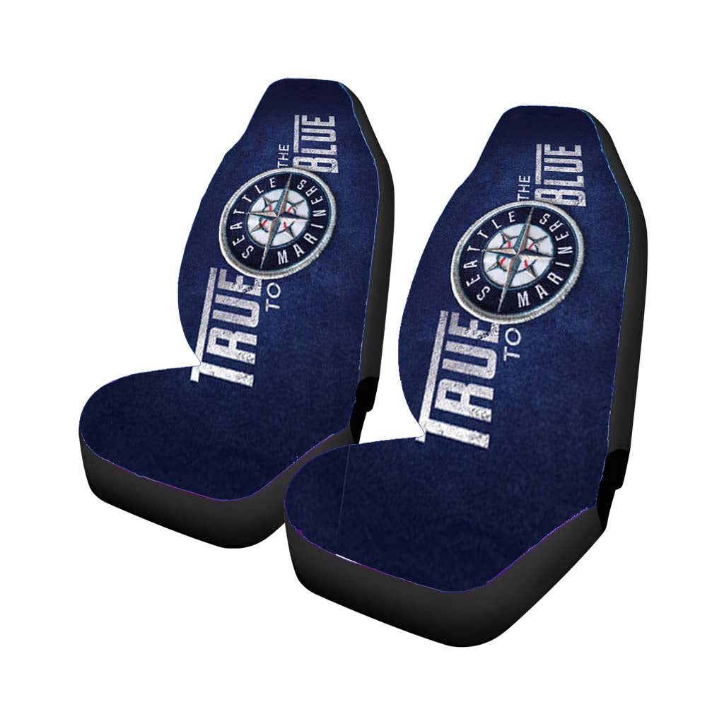 seattle mariners true to the blue Car Seat Covers