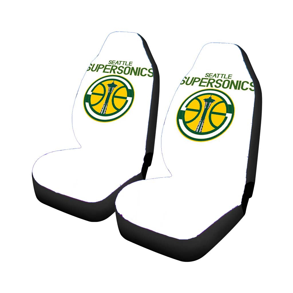 seattle supersonics art Car Seat Covers