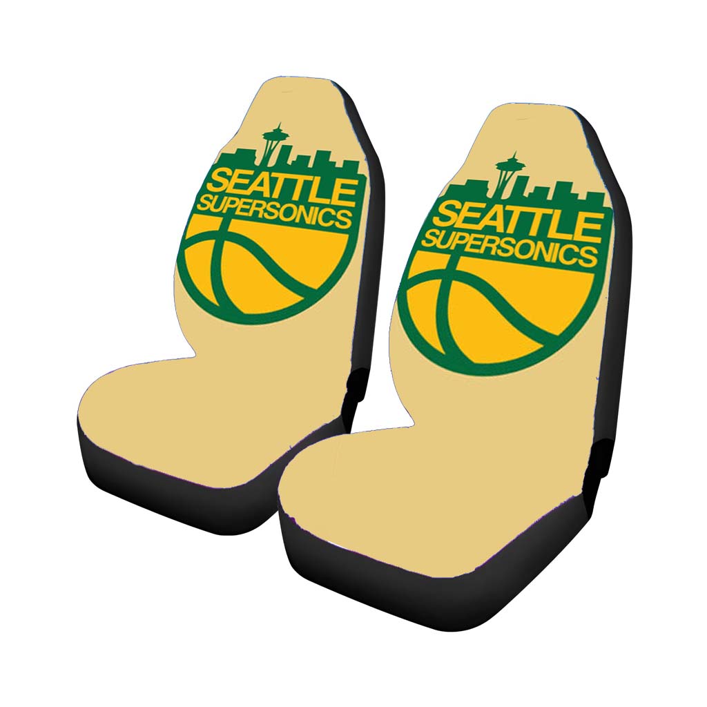 seattle supersonics emblem Car Seat Covers