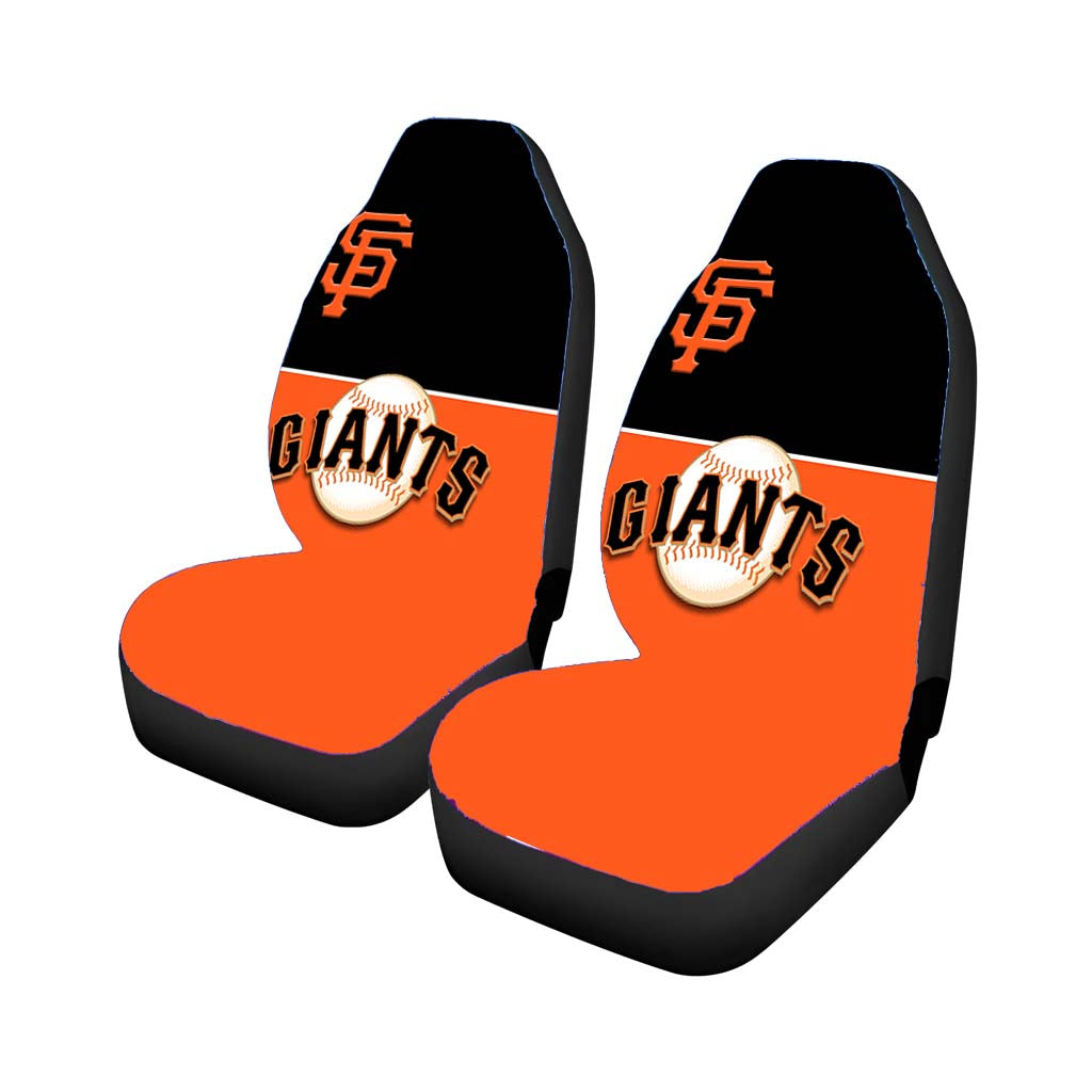 sf giants minimalist Car Seat Covers