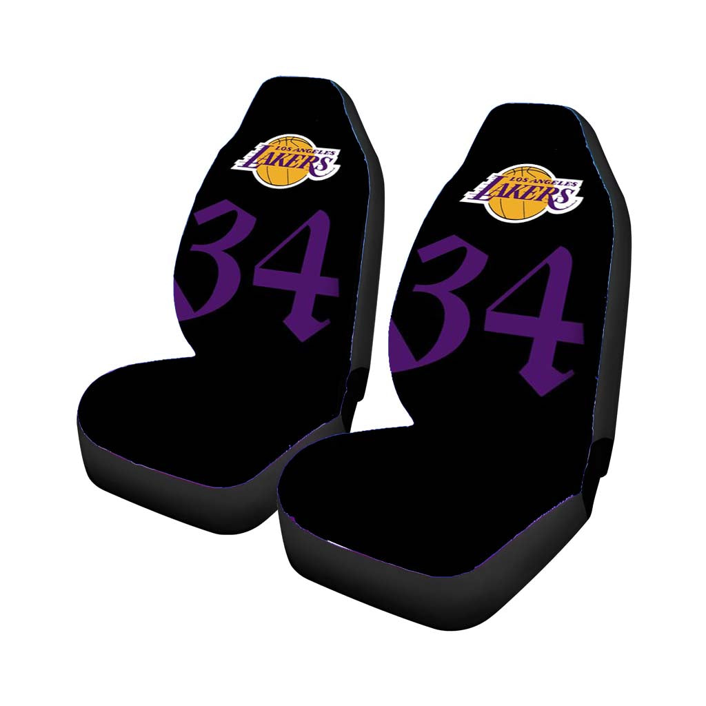 shaquille oneal lakers jersey champion nba Car Seat Covers