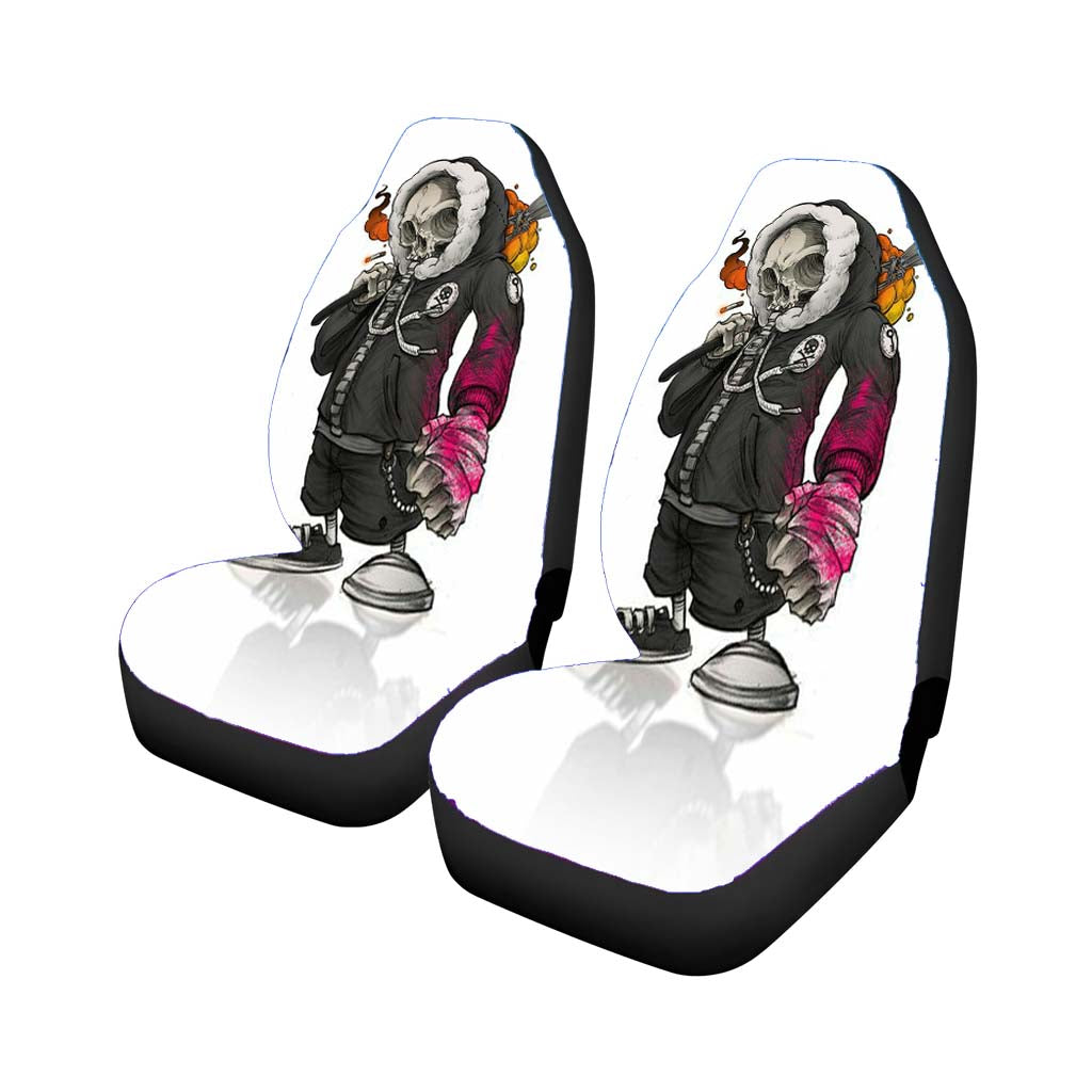 skinhead mural baseball Car Seat Covers
