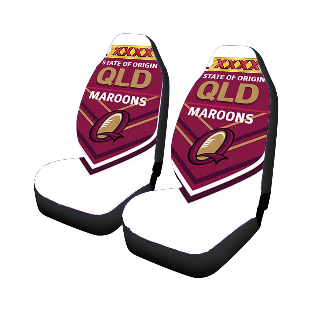 state of origin maroons Car Seat Covers